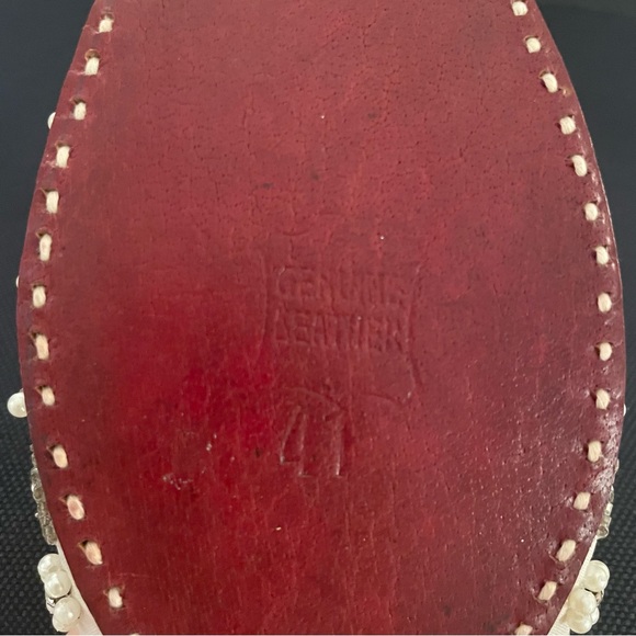 Beaded Leather Flats - Picture 8 of 14